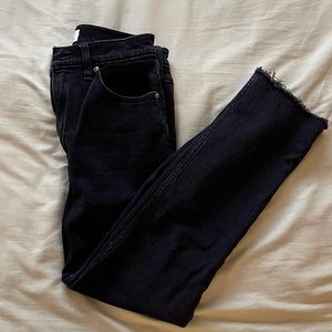 Ankle Straight Ultra High Rise Jean | Abercrombie & Fitch